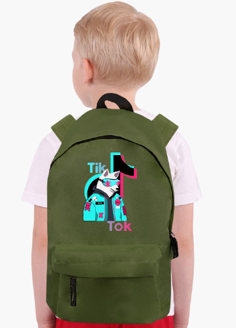 Детский рюкзак Вовк Тік Тік (Wolf TikTok) (9263-1645) MobiPrint (217075154)