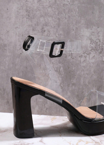 Прозрачные босоножки SHEIN с ремешком прозрачные