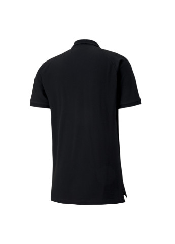 Черная футболка-поло modern sports polo для мужчин Puma однотонная