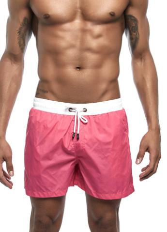 Чоловічі шорти UXH малюнки рожеві пляжні