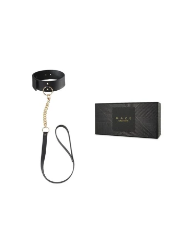 Чокер MAZE - Wide Chocker Black Bijoux Indiscrets (255247679)