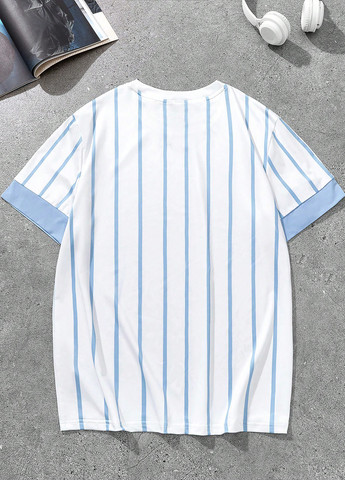 Голубая футболка SHEIN