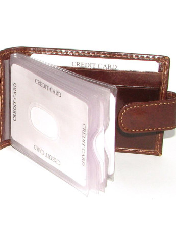 Визитница TW-02-VT BROWN коричневая DNK Leather (253933021)