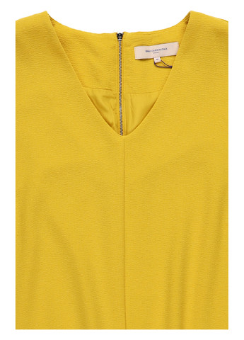 Желтое кэжуал платье Only Carmakoma однотонное