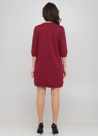 Светло-бордовое кэжуал платье платье-свитшот Francesca's меланжевое