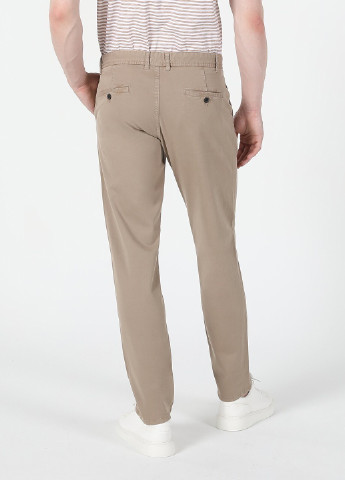 Бежевые кэжуал демисезонные чиносы брюки Colin's