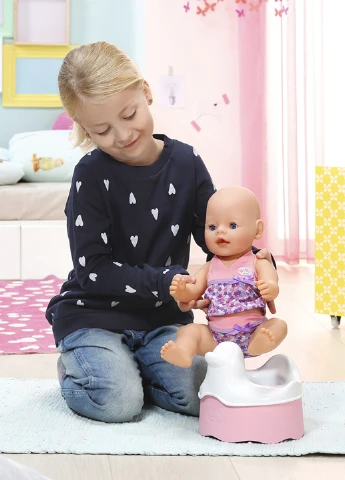 Інтерактивний горщик для ляльки baby born - качка (звук) Zapf (27281343)