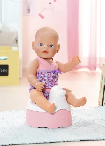 Інтерактивний горщик для ляльки baby born - качка (звук) Zapf (27281343)