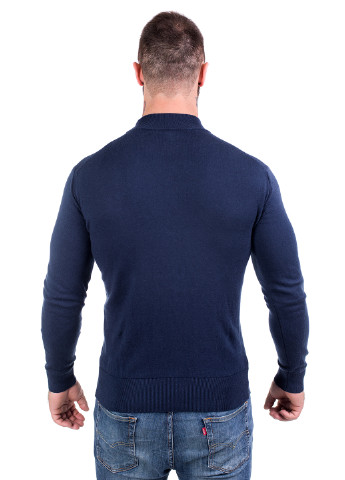 Темно-синий демисезонный свитер джемпер Viviami