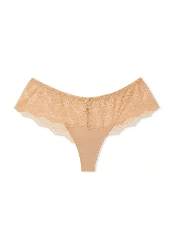 Бежевий демісезонний комплект (бюстгальтер, трусики) Victoria's Secret