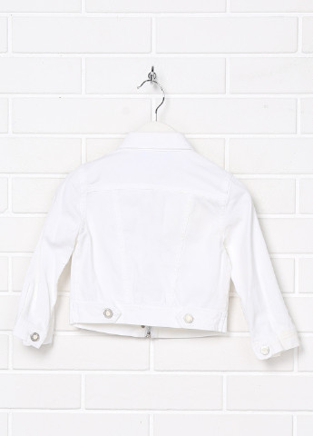 Белая демисезонная куртка Blumarine