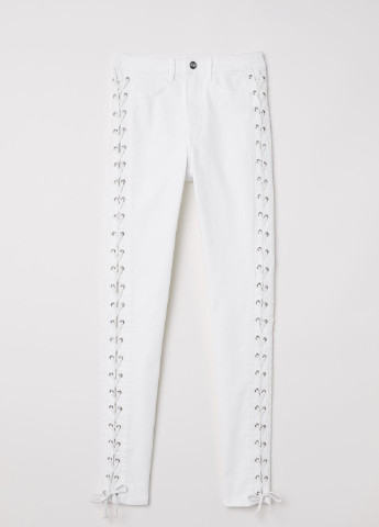 Твілові штани зі шнурівкою H&M (252830532)