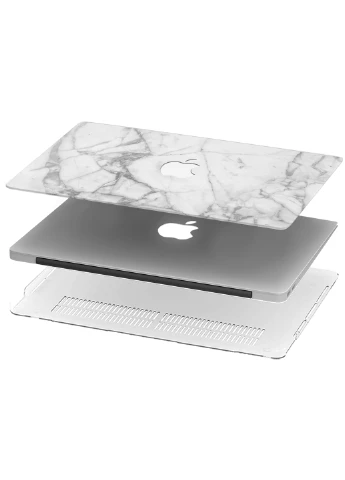 Чохол пластиковий для Apple MacBook 12 A1534 / A1931 Білий Мармур (White Marble) (3365-1908) MobiPrint (218525049)