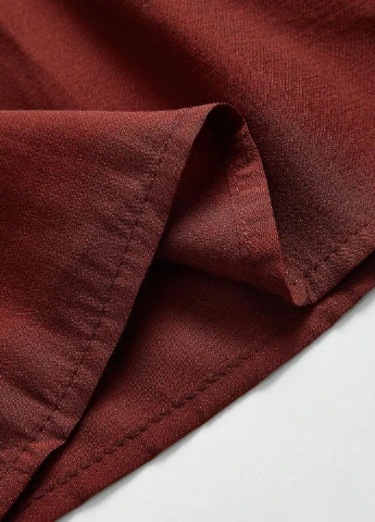 Коричневая блуза SHEIN