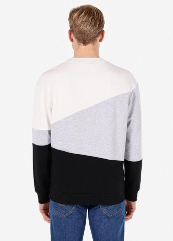 Комбінований світшот Colin's колор блок без декору (368132982)