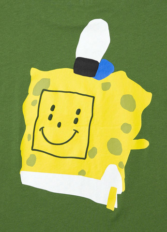 Зелена літня футболка Uniqlo