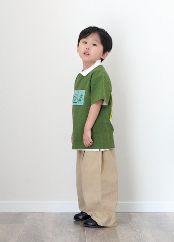 Зелена літня футболка Uniqlo