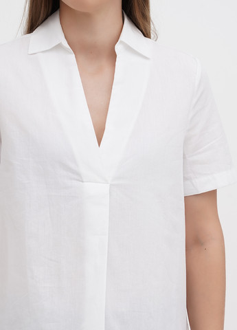 Белая летняя блуза Mango
