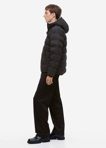 Чорна демісезонна куртка H&M