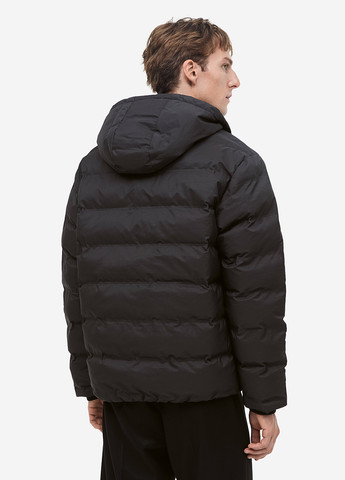 Чорна демісезонна куртка H&M