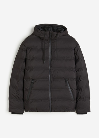 Чорна демісезонна куртка H&M