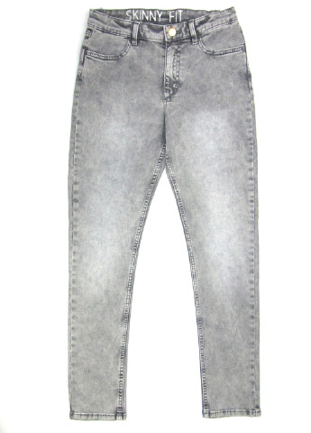 Джинси H&M завужені сірі джинсові