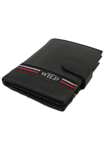 Чоловіче шкіряне портмоне 10х12,5х2,5 см Always Wild (233421211)