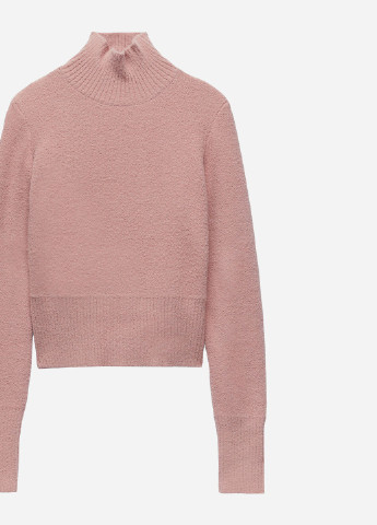 Пудровий демісезонний светр Zara