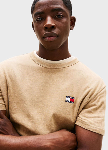 Бежева футболка Tommy Jeans