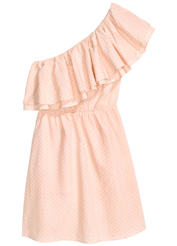 Персикова кежуал сукня H&M