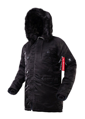 Черная зимняя куртка Airboss