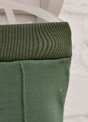 Оливковый (хаки) демисезонный комплект (свитер, брюки) Blanka