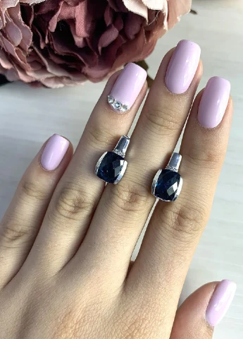 Сережки Silver Flame (152532994)