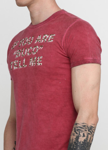 Терракотовая летняя футболка Rag Re