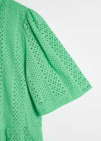 Зеленое кэжуал платье рубашка OLIVER BONAS однотонное