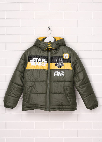 Оливковая демисезонная куртка Star Wars