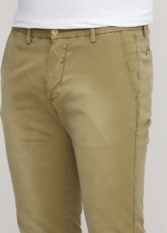 Хаки кэжуал летние прямые брюки Gant