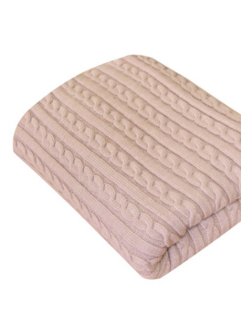 Плед Soft косы Пудра 140x180 см (11687) Прованс (254083032)