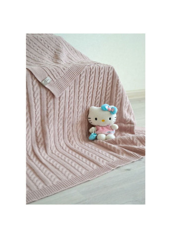 Плед Soft косы Пудра 140x180 см (11687) Прованс (254083032)