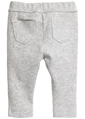 Серые демисезонные леггинсы H&M
