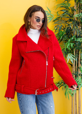 Красная демисезонная куртка MN