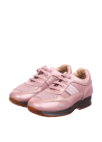 Розовые демисезонные кроссовки Geox