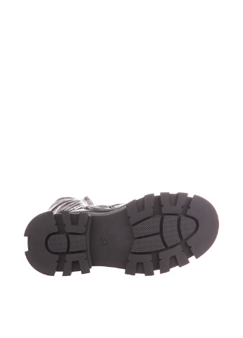 Темно-серые кэжуал зимние ботинки Bashili