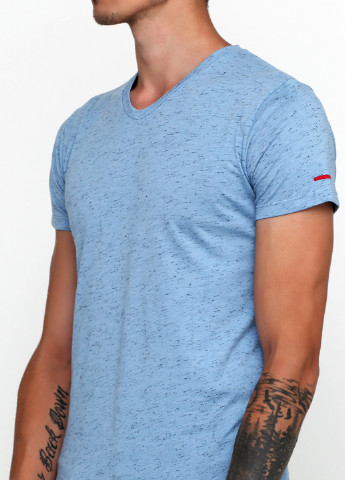 Голубая летняя футболка Castro