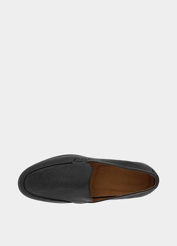 Черные классические, кэжуал туфли Ecco без шнурков