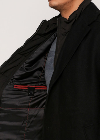 Черное демисезонное Пальто Garant