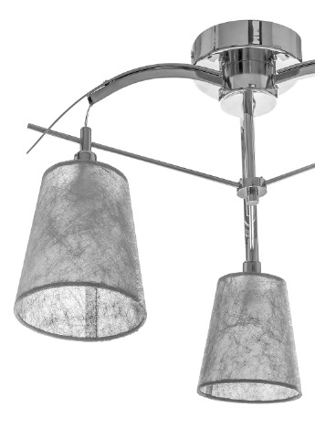 Люстра стельова з абажуром BKL-599S/3 E14 CH Brille (220133454)