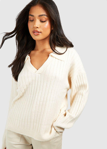 Кремовий демісезонний светр для вагітних Boohoo