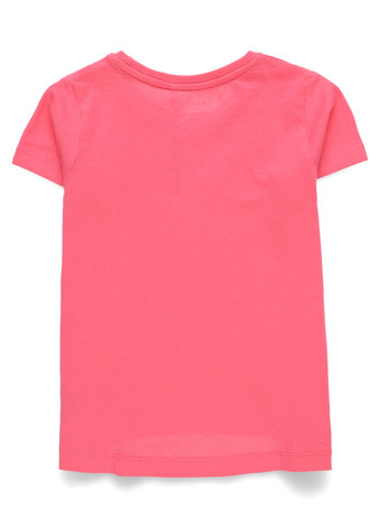Розовая летняя футболка Name it