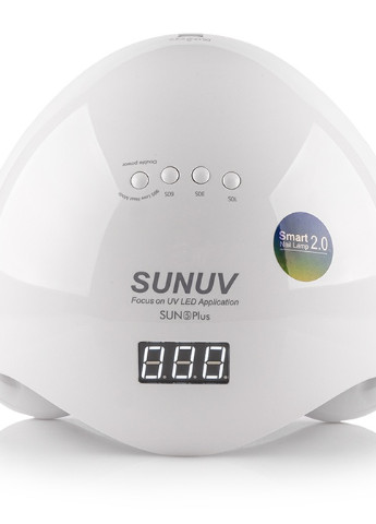 Лампа для сушки гель лака UV 5 PLUS WHITE (оригинал), 48 Вт Sun (243683065)
